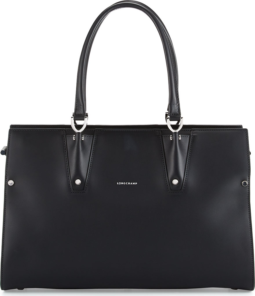 Longchamp Paris Premier Large Tote Bag, Black