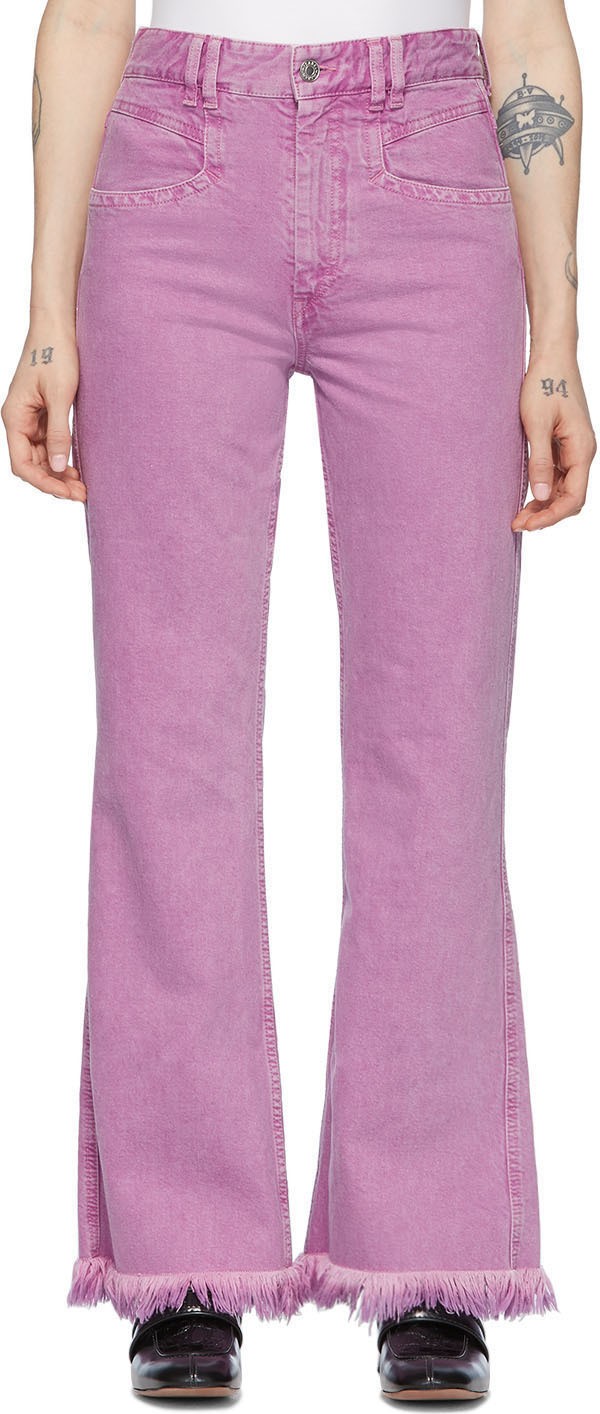 Isabel Marant Pink Elvira Jeans