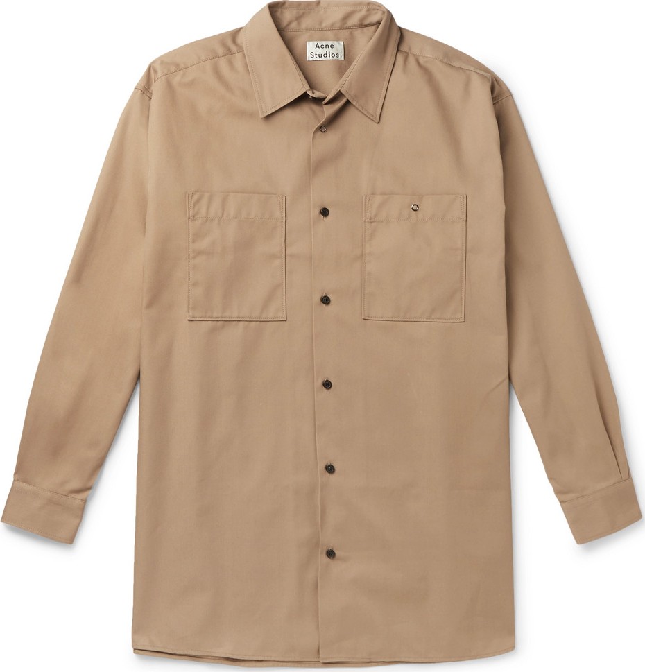 Acne Studios Sabino Oversized Twill Overshirt
