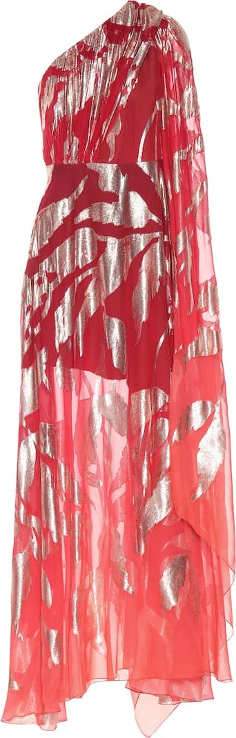 Peter Pilotto Fil coupé silk gown