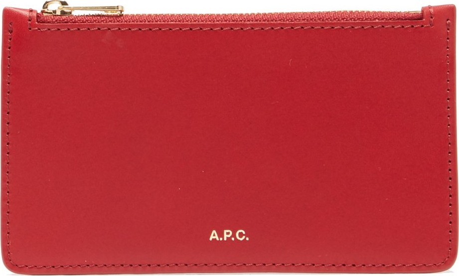 A.P.C. Willow foiled-logo wallet