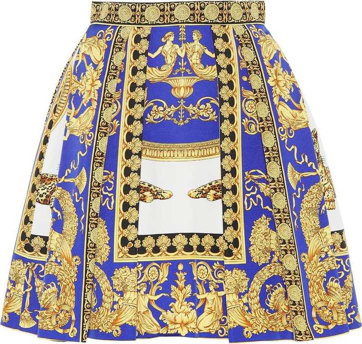 Versace Cotton and silk skirt