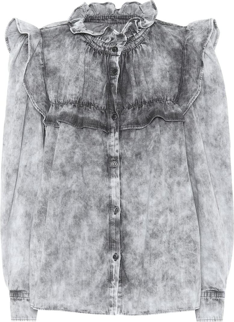 Isabel Marant Etoile Idety denim blouse