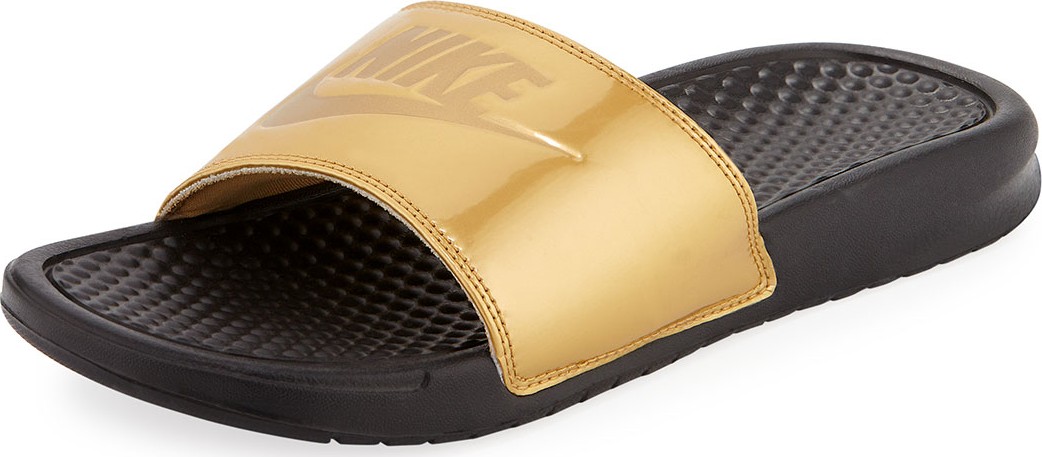 Nike Benassi Just Do It Flat Slide Sandals