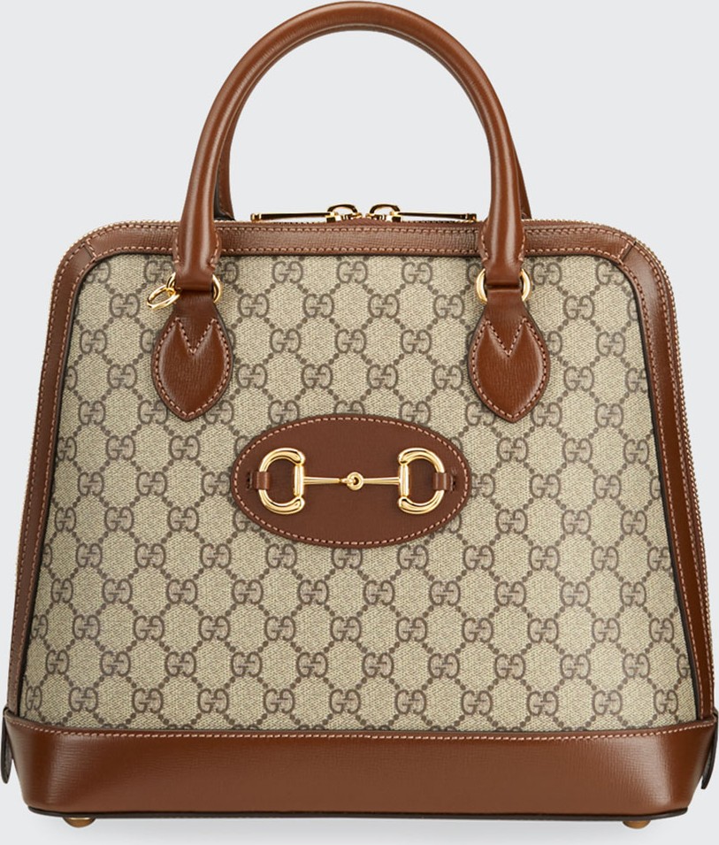 Gucci 1955 Horsebit Medium GG Supreme Top-Handle  Bag