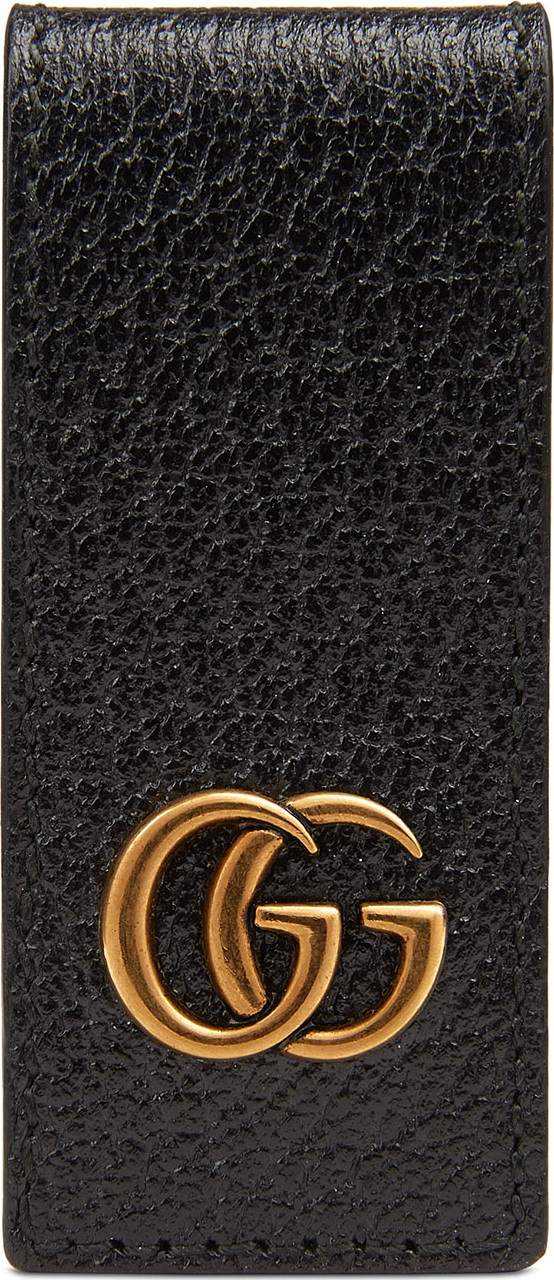 Gucci Men's Signature GG Leather Money Clip