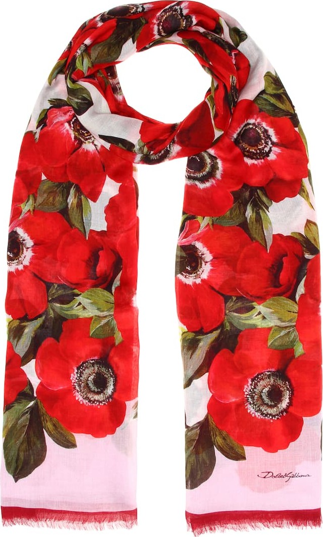 Dolce & Gabbana Modal and cashmere scarf