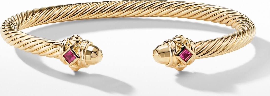 David Yurman Renaissance Bracelet in 18k Gold, 5mm