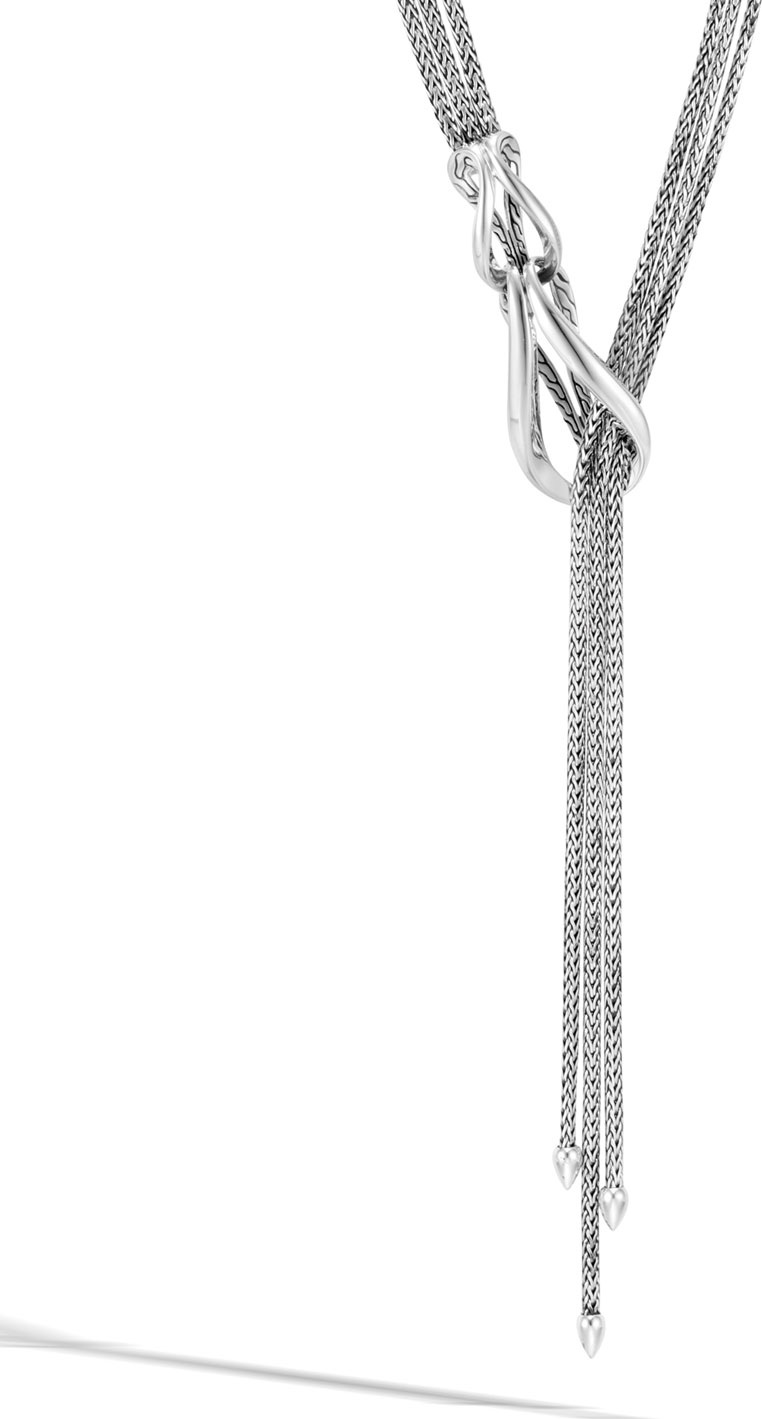 John Hardy Classic Chain Triple-Strand Lariat Necklace