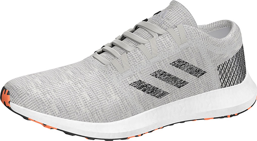 Adidas Men's PureBOOST Element Knit Trainer Sneaker, Gray