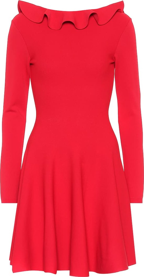 Valentino Long-sleeved knit dress