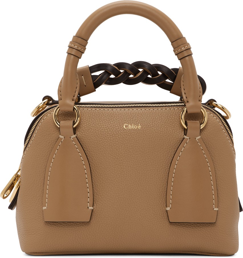 Chloe Brown Small Daria Bag