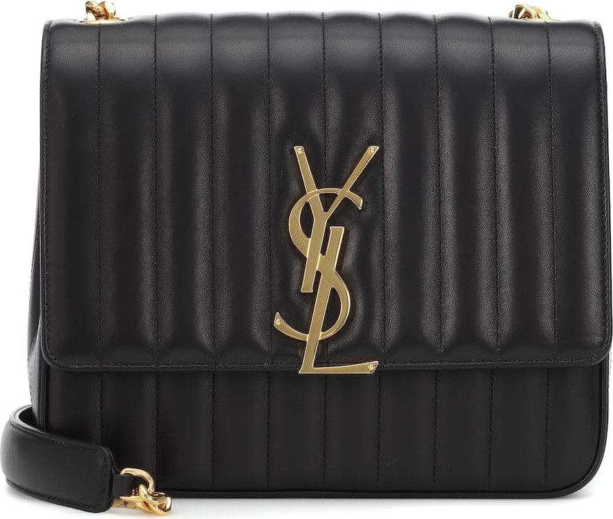 Saint Laurent Vicky Large leather shoulder bag