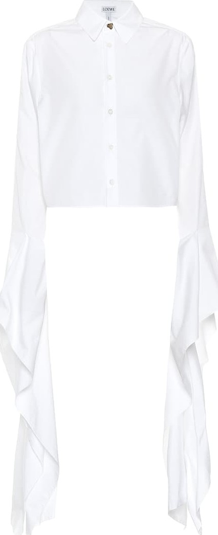 LOEWE Cotton poplin top