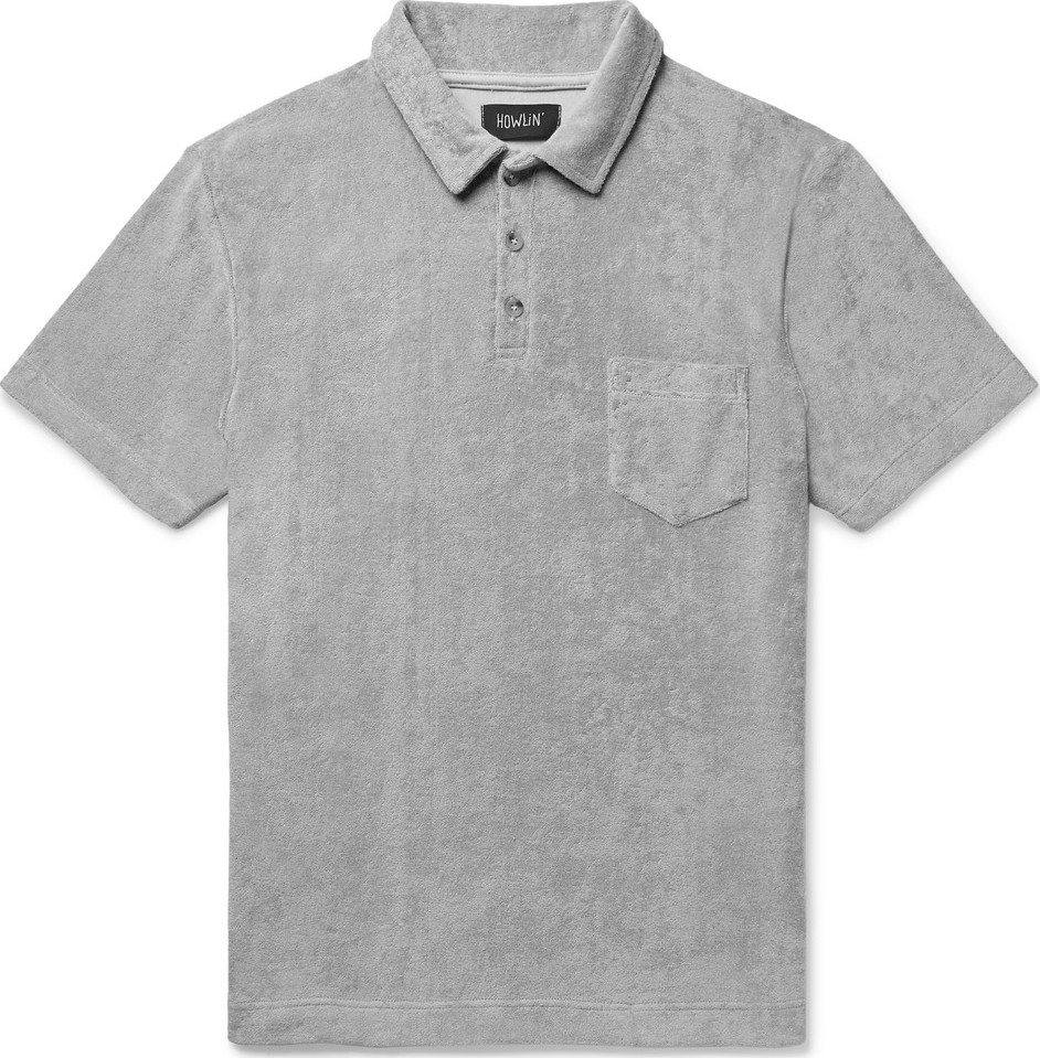 Howlin' Mr Fantasy Cotton-Blend Terry Polo Shirt