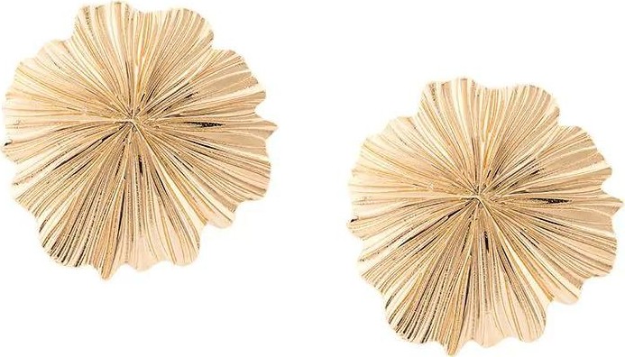 Aurelie Bidermann floral shape clip-on earrings