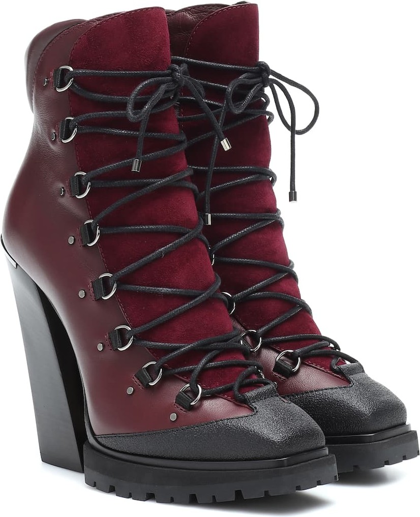 Jimmy Choo Madyn 130 leather ankle boots