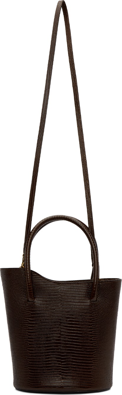 Little Liffner Black Mini Tulip Tote