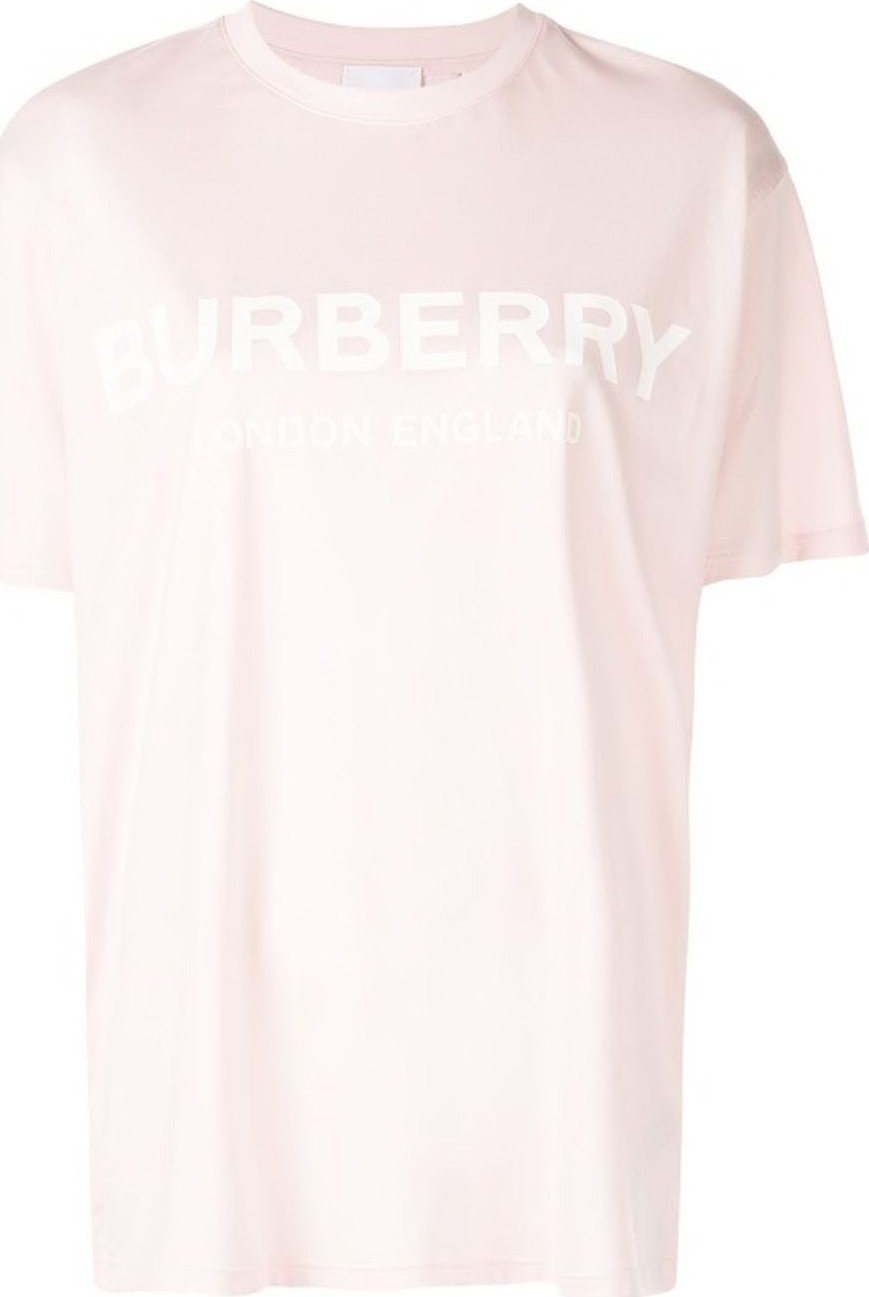 Burberry London England Logo Print Cotton T-shirt