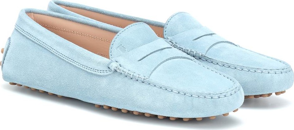 Tod's Gommino suede loafers