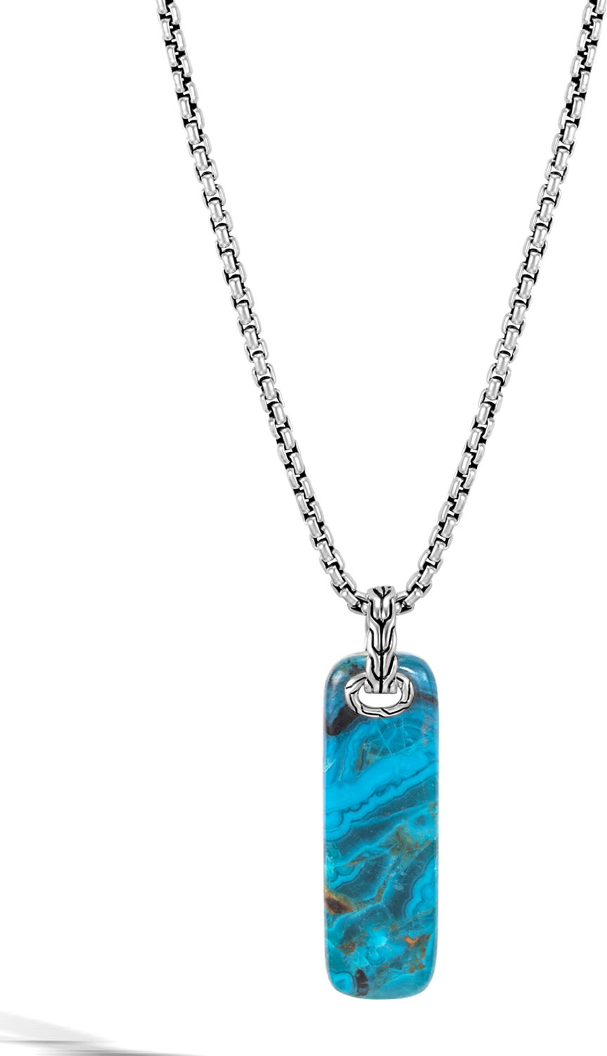 John Hardy Men's Classic Chain Chrysocolla Necklace
