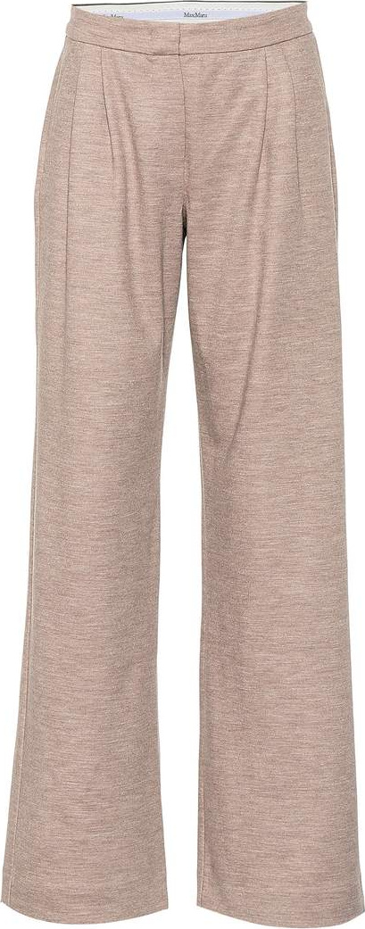 Max Mara Dondolo wool and cotton pants