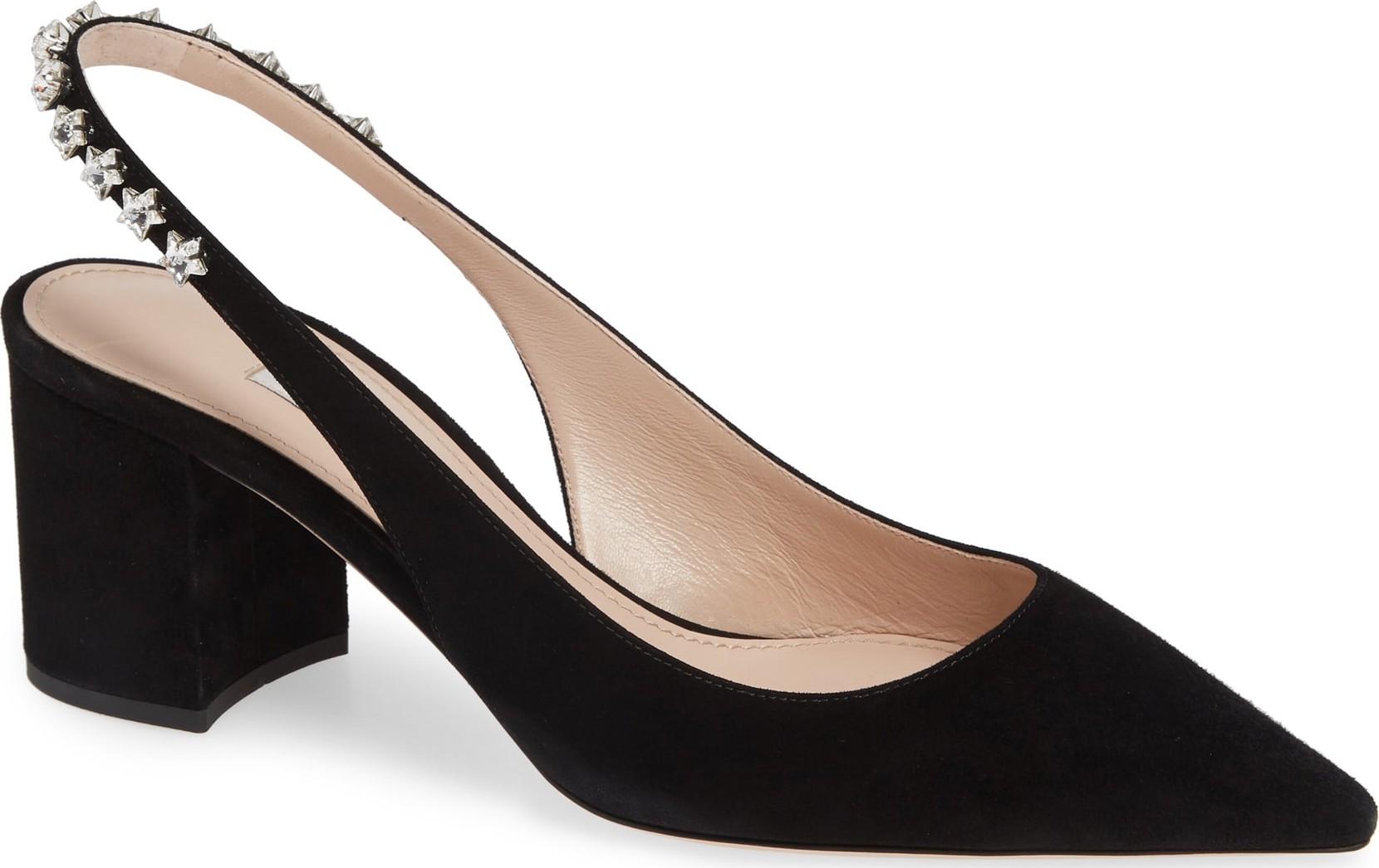 Miu Miu Jewel Star Slingback Pump