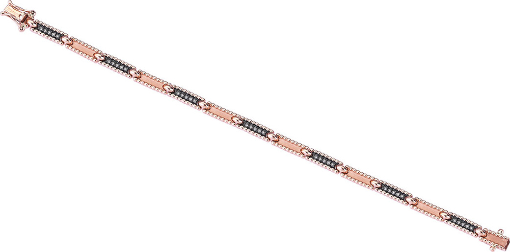 Kismet by Milka Beads 14k Champagne Diamond One-Row Bracelet