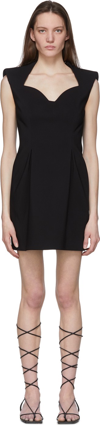 Versace Black Sleeveless Heritage Dress