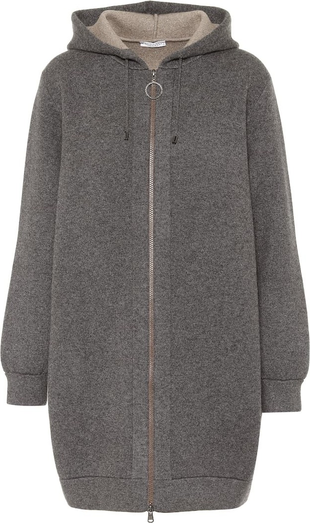 Brunello Cucinelli Cashmere-blend cardigan
