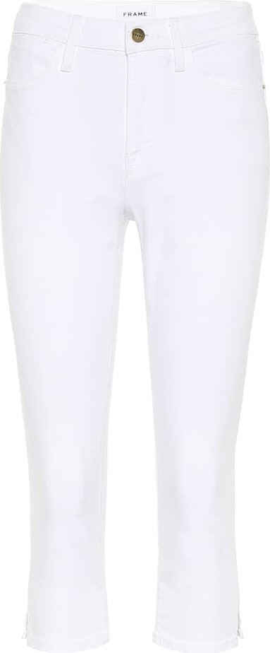 FRAME DENIM Pedal high-rise skinny jeans