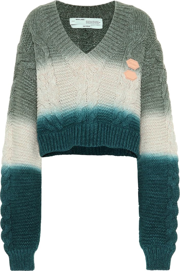 Off White Wool and cashmere sweater