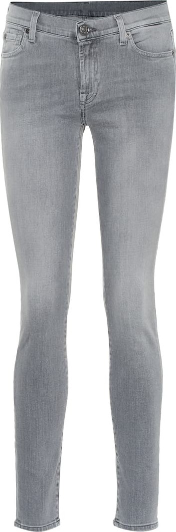 7 For All Mankind The Skinny mid-rise jeans