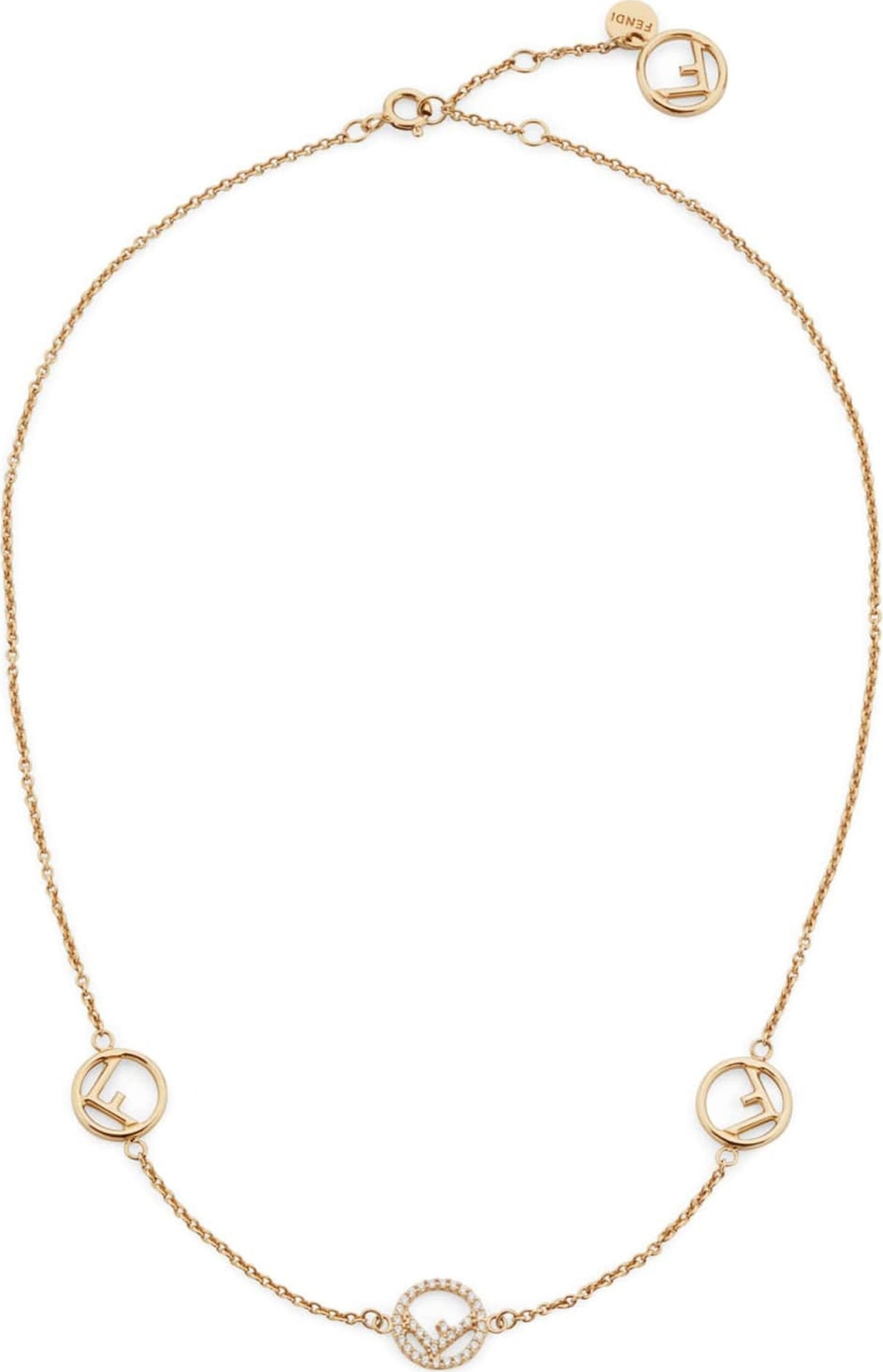 Fendi Logo Necklace
