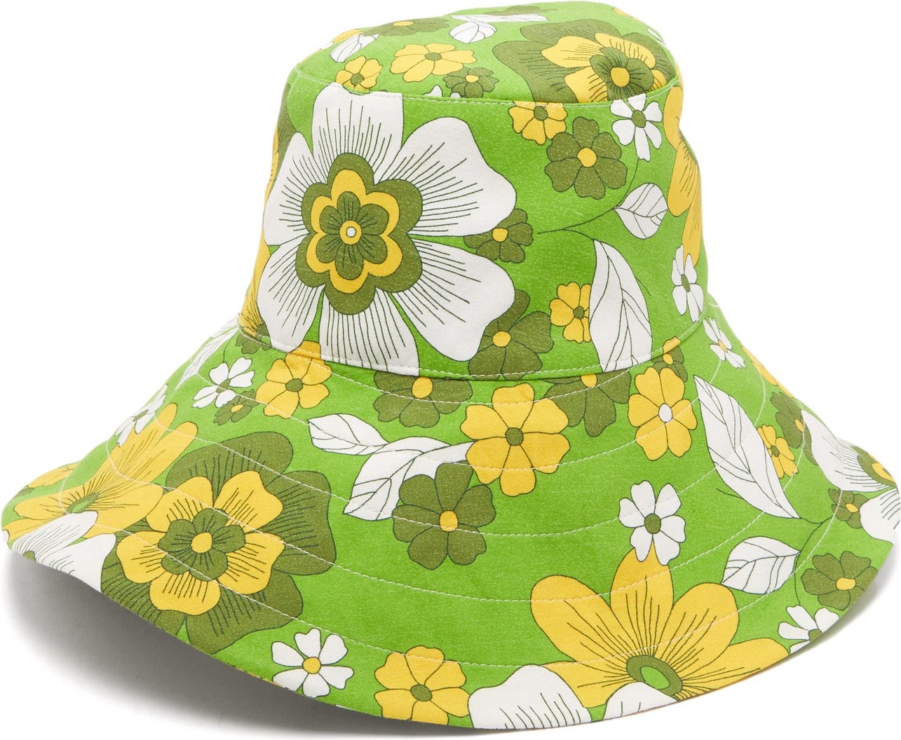 DODO BAR OR Daria floral-print poplin bucket hat