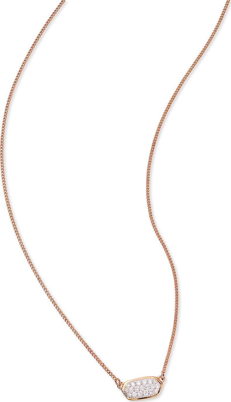 Kendra Scott Lisa 14k Gold Diamond Pendant Necklace