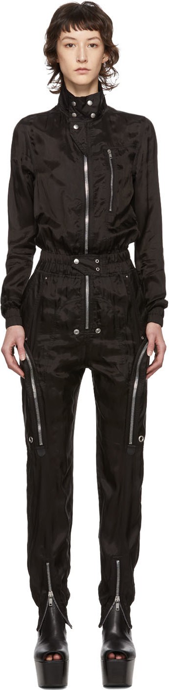 Rick Owens Black IES Bodybag Jumpsuit