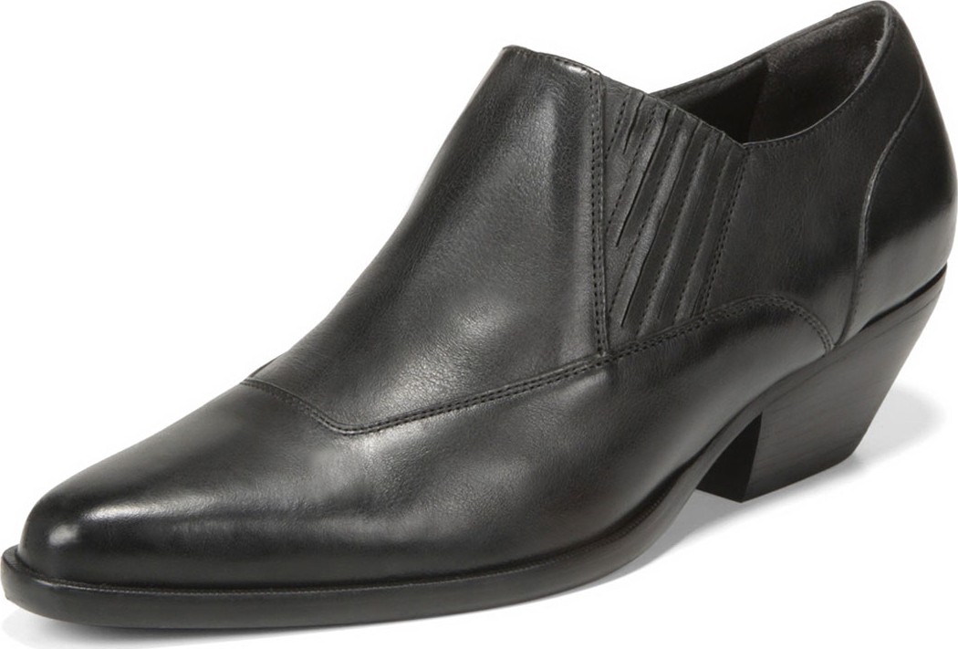 Vince Eagan Leather Ankle Booties