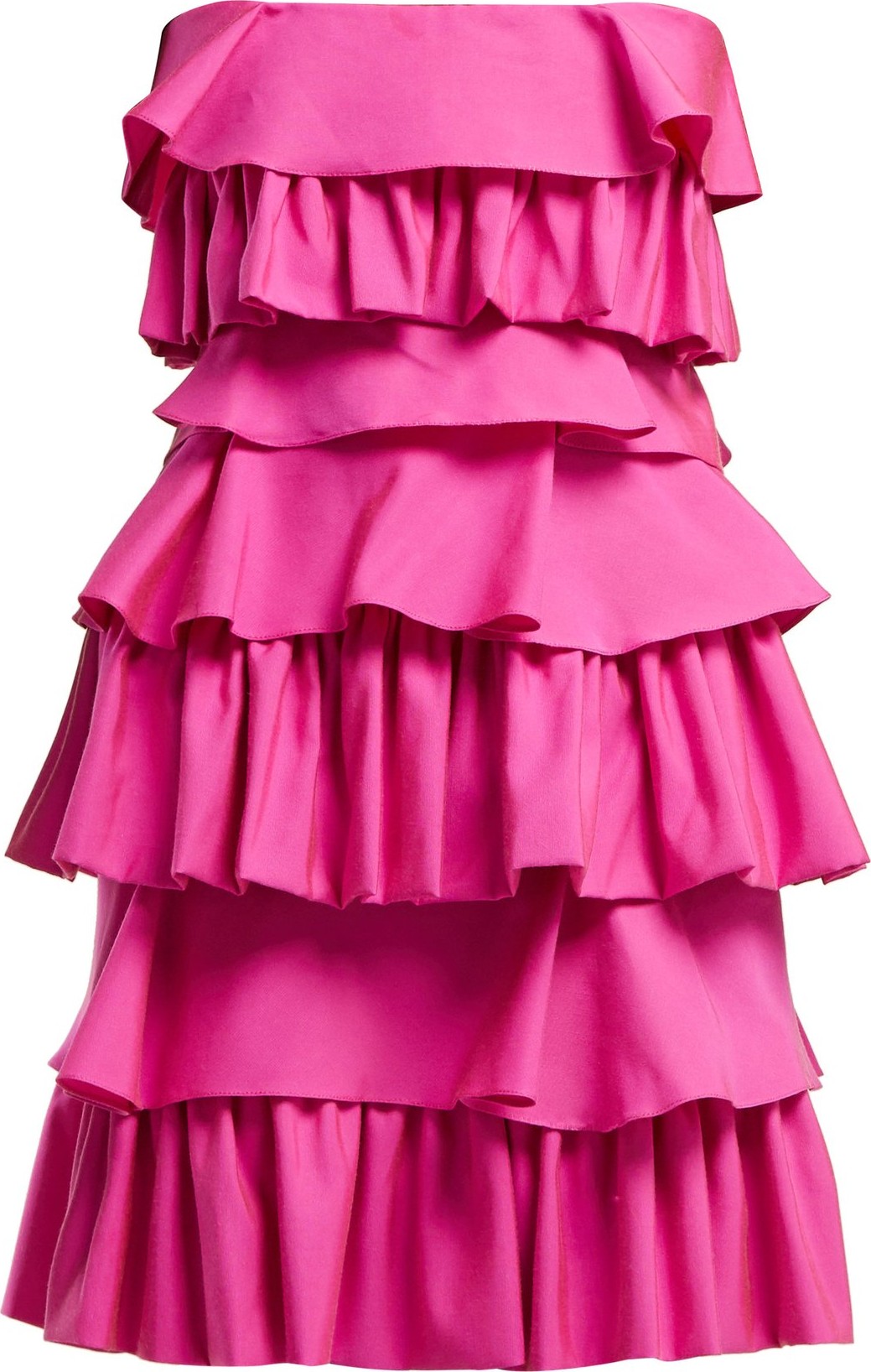 Emilio De La Morena Gloria tiered cotton dress