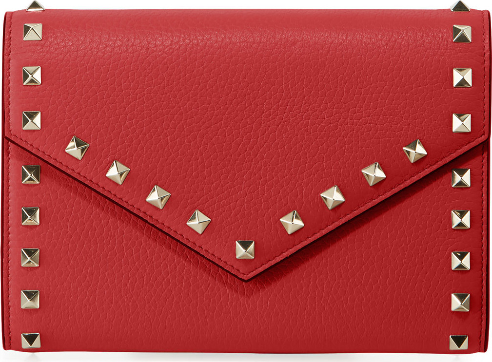 Valentino Rockstud Wallet On A Chain