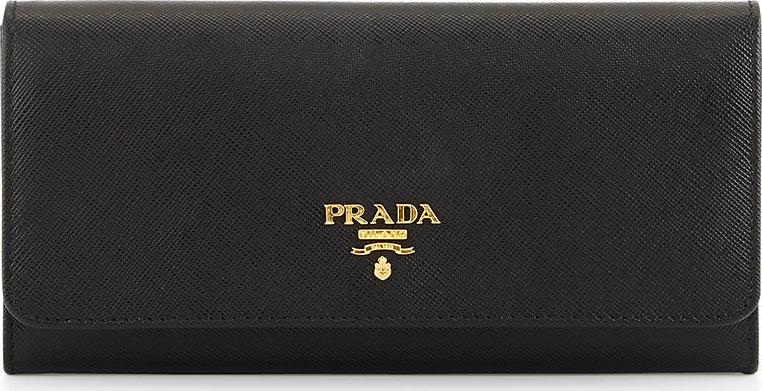 Prada Saffiano Continental Wallet