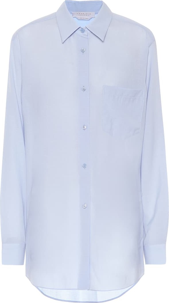 Gabriela Hearst Reyes wool and cashmere blouse