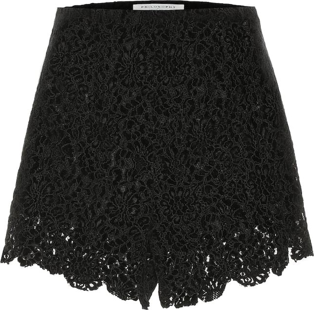 Philosophy Di Lorenzo Serafini Lace shorts