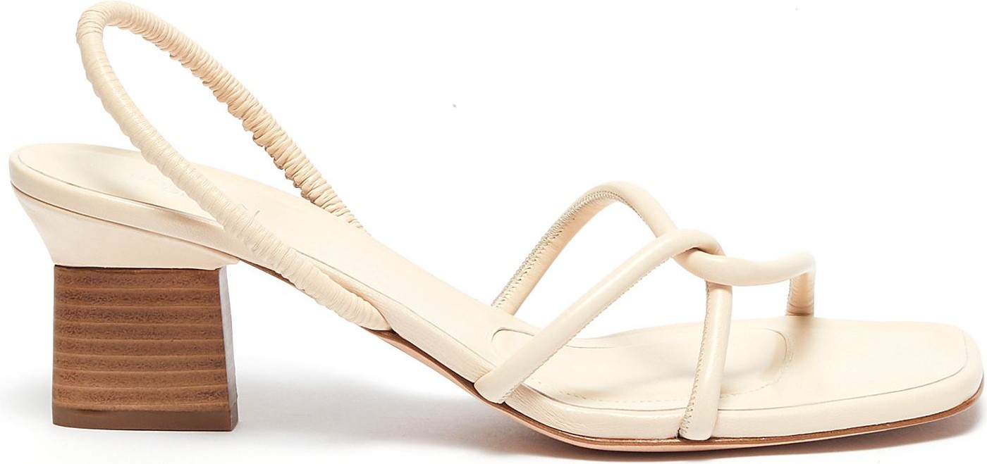 Rosetta Getty Strappy heeled leather sandals