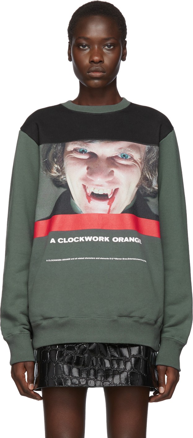 Undercover Khaki A Clockwork Orange Fang Sweatshirt