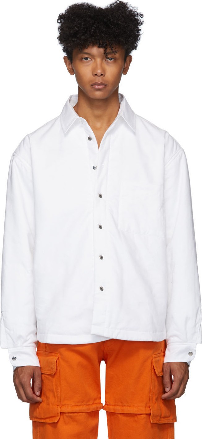 Jacquemus White 'La Chemise Boulanger' Shirt