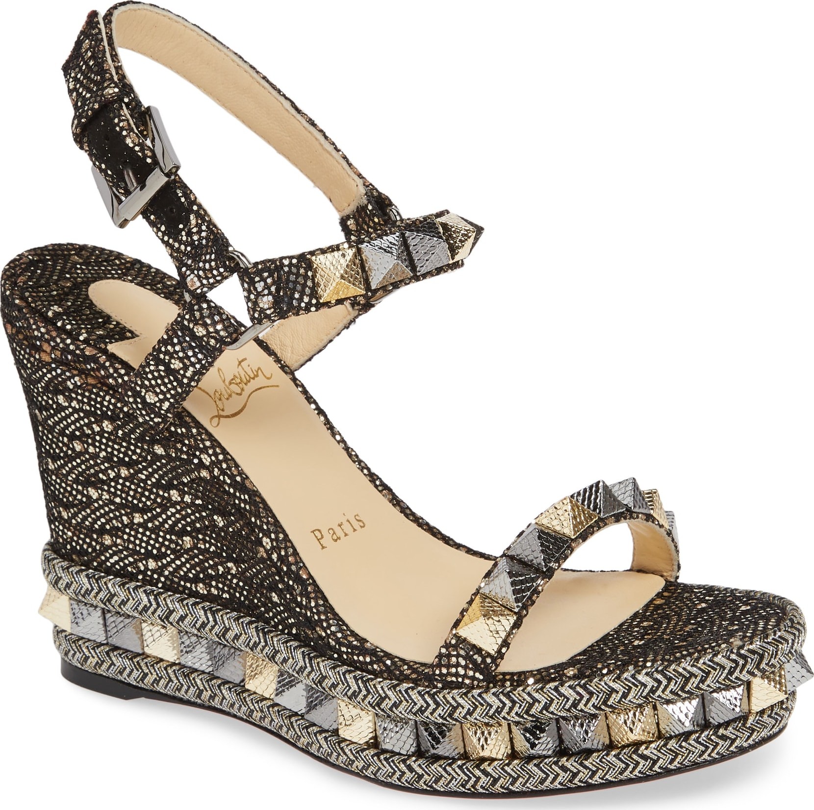 Christian Louboutin Pyraclou Wedge Sandal