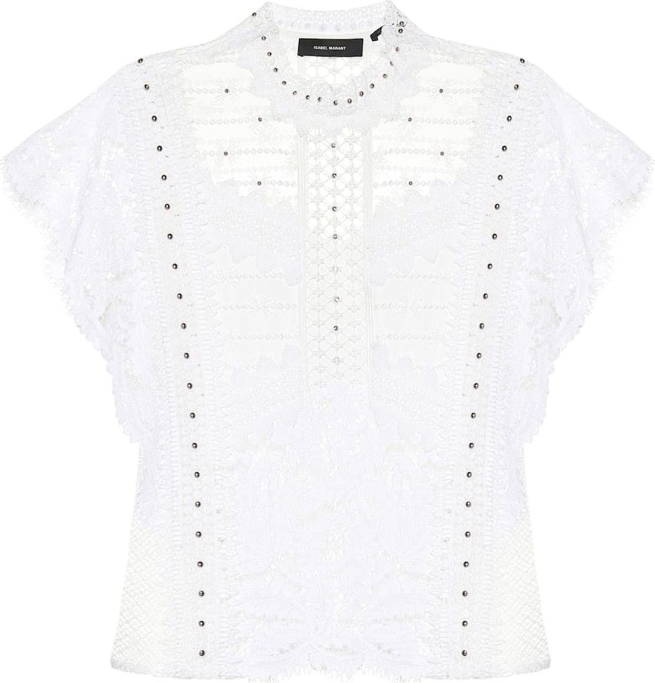 Isabel Marant Tilly lace top
