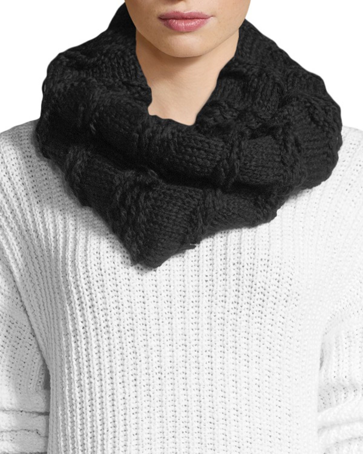 Rebecca Minkoff Chunky Knit Neck Warmer