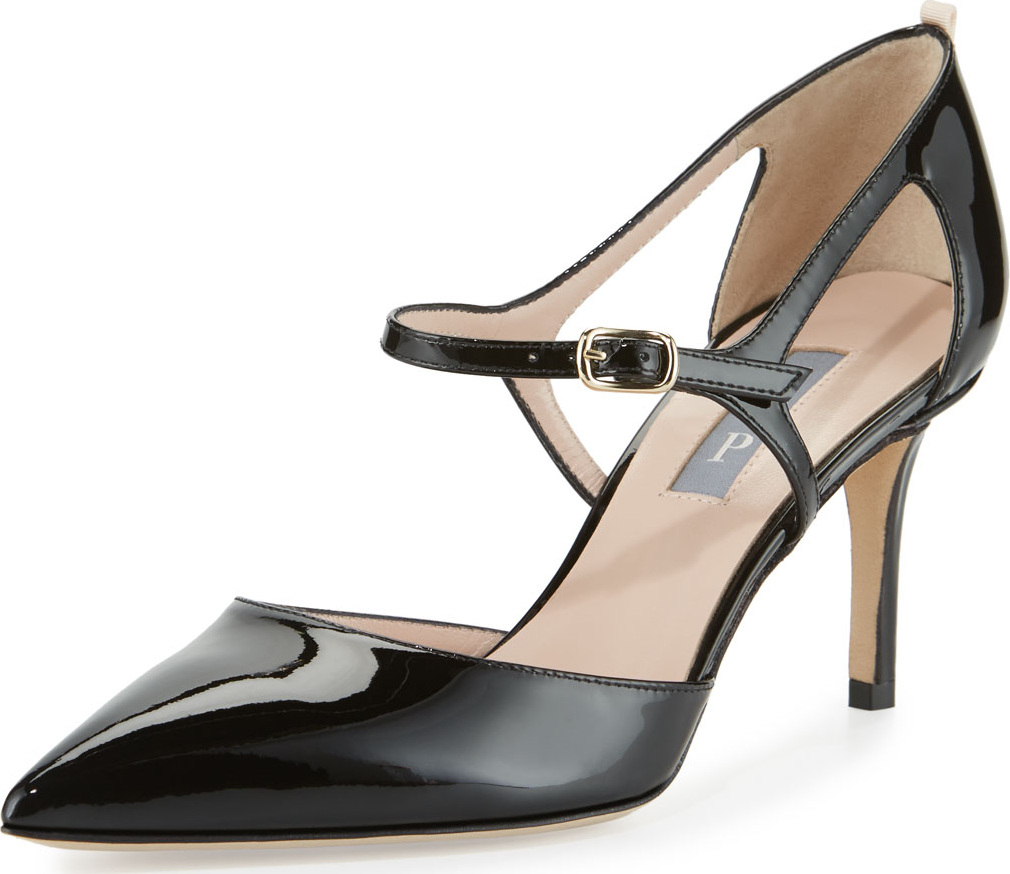 SJP by Sarah Jessica Parker Phoebe Patent Mary Jane Pump, Black